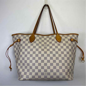 Pre-Owned Louis Vuitton Damier Azur Canvas Designer Handbag