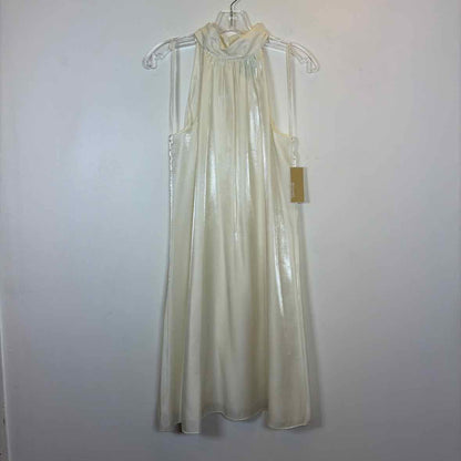 Pre-Owned Size 10/L Michael Kors White Casual Dress