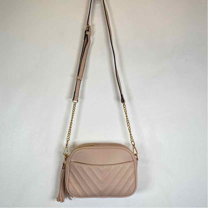 Pre-Owned lola mae Light Pink Pleather Handbag