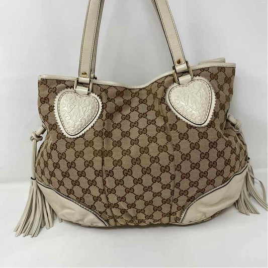 Pre-Owned Gucci Monogram Canvas Designer Handbag