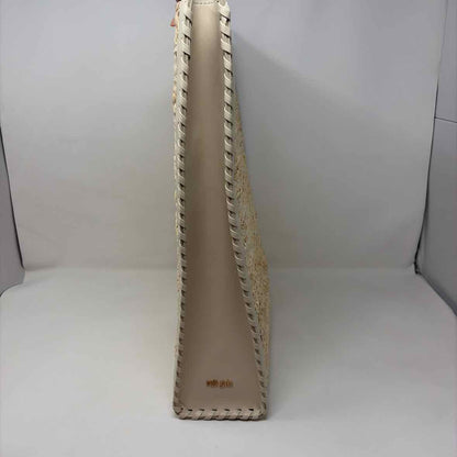 Pre-Owned Cult Gia Straw Straw Handbag
