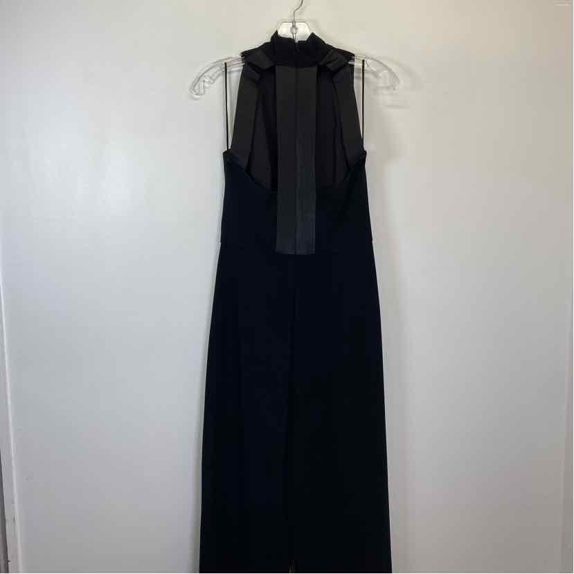 Pre-Owned Size S Theia Black Jumpsuit