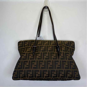 Pre-Owned Fendi Monogram Canvas Designer Handbag