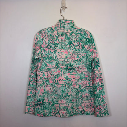 Pre-Owned Size XS Lilly Pulitzer Green Multi Sweater