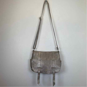 Pre-Owned Mia Louise Silver Leather Handbag