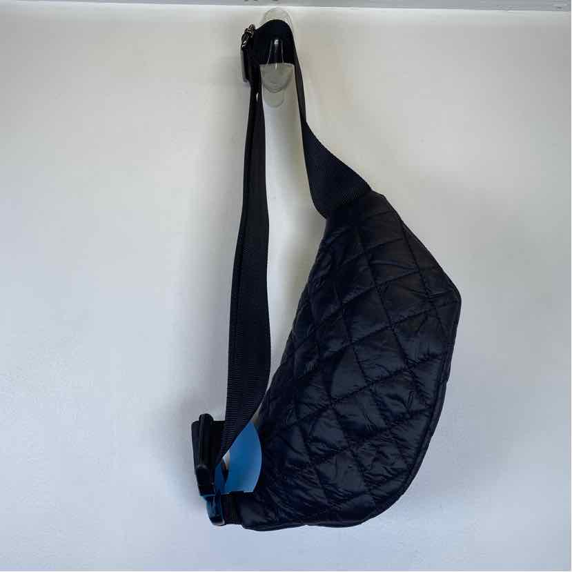 Boutique Black Nylon Handbag