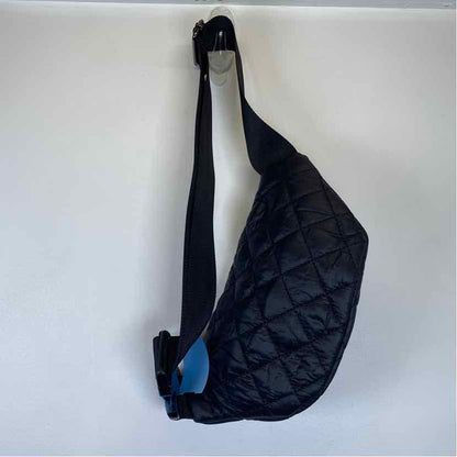 Boutique Black Nylon Handbag