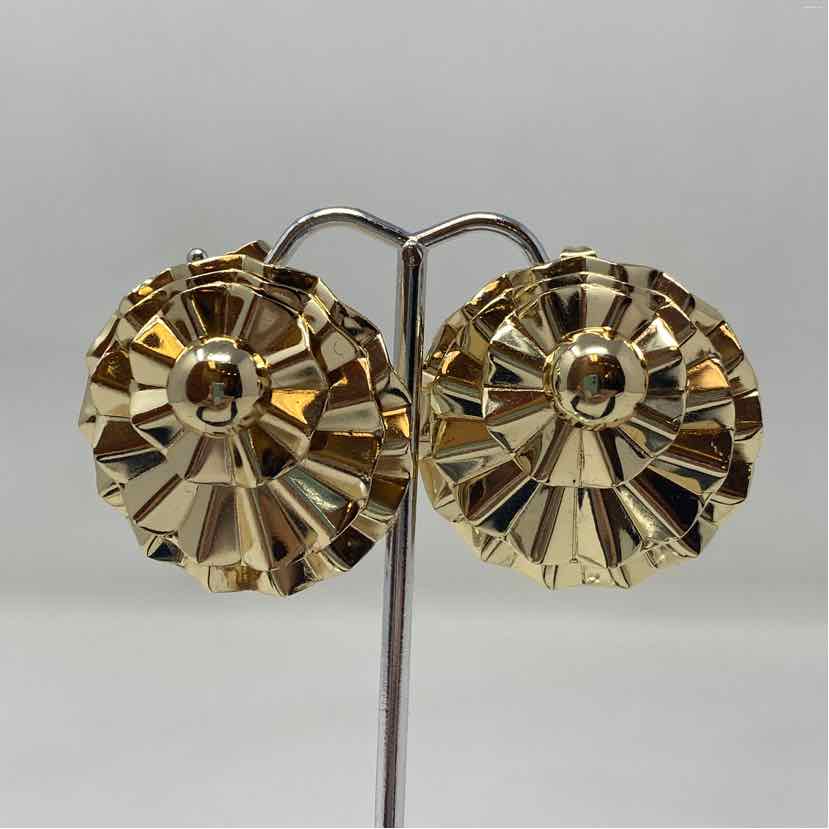 Gold Metal Earrings