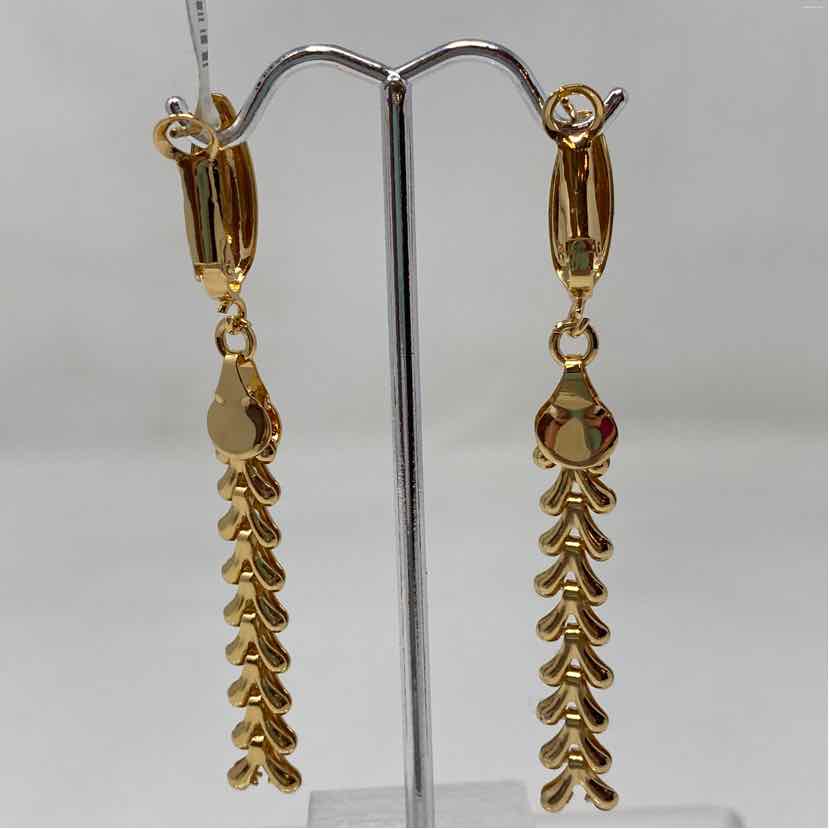 Gold Metal Earrings
