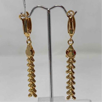 Gold Metal Earrings