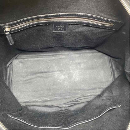 Pre-Owned MCM Black Leather Designer Handbag