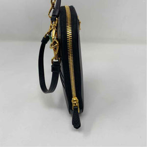 Pre-Owned Prada Black Leather Designer Handbag