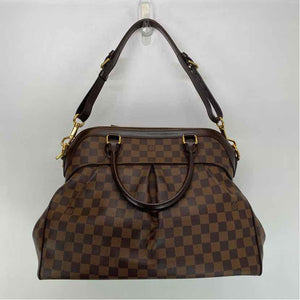 Pre-Owned Louis Vuitton Damier Eben Canvas Designer Handbag