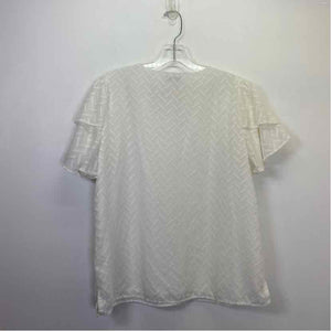 Pre-Owned Size L Vince Camuto White Top