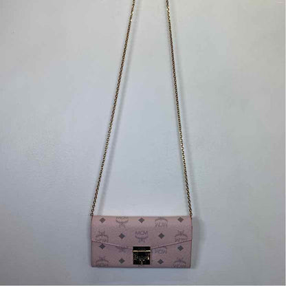 Pre-Owned MCM Pink Leather Designer Handbag