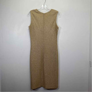 Pre-Owned Size 6/M St John Tan Casual Dress
