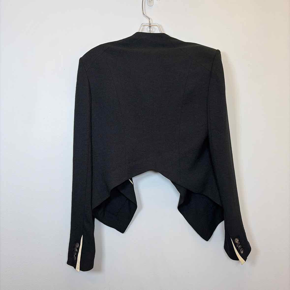 Pre-Owned Size 10/L Helmut Lang Black Jacket