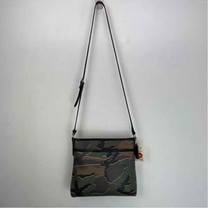 Pre-Owned Coach Camo Leather Handbag