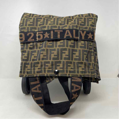 Pre-Owned Fendi Monogram Canvas Handbag