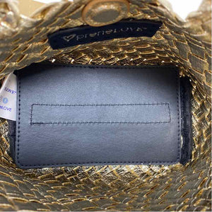Pre-Owned preneLOVE Gold Vegan Handbag