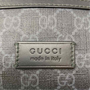 Pre-Owned Gucci Black Canvas Designer Handbag
