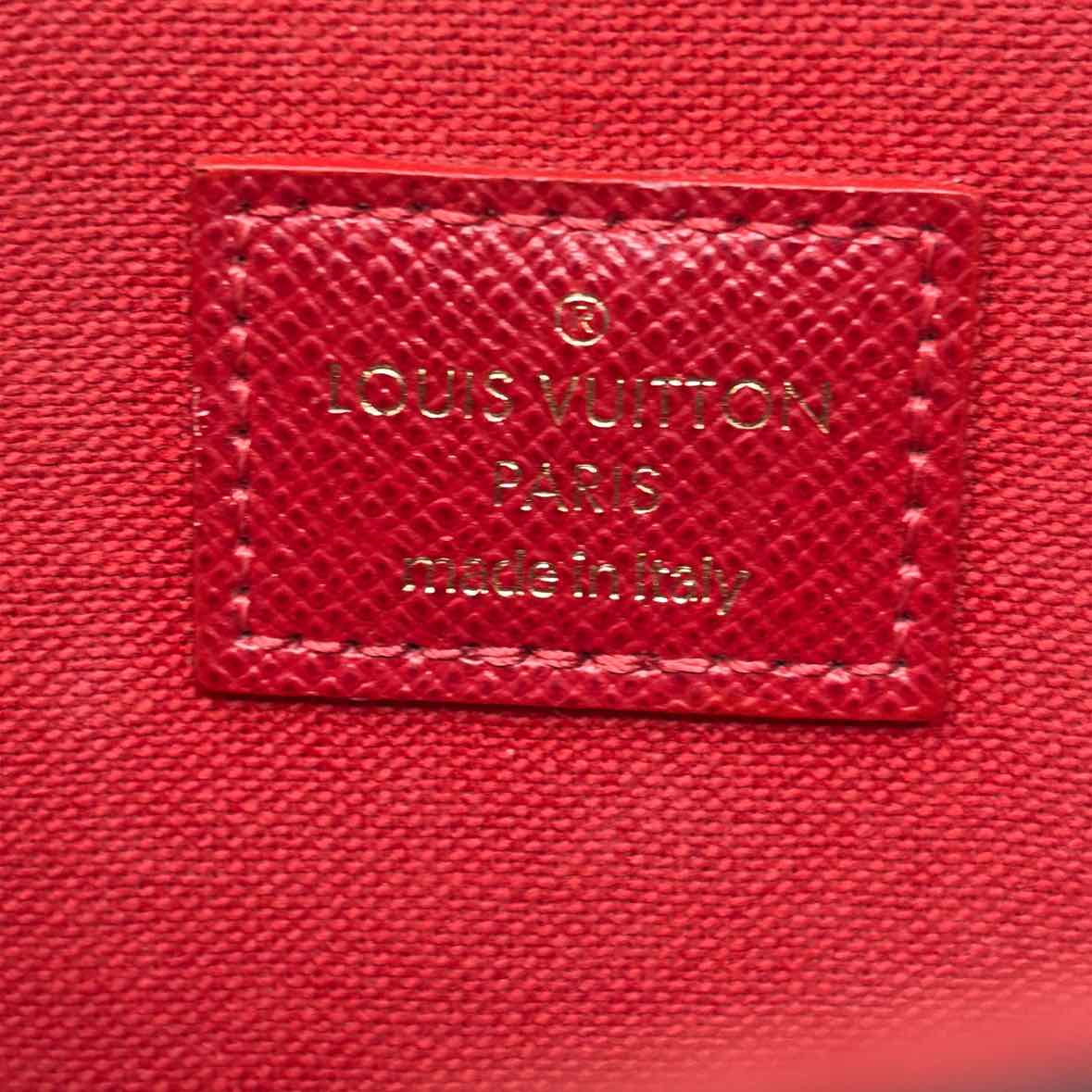 Pre-Owned Louis Vuitton Damier Eben Canvas Designer Handbag