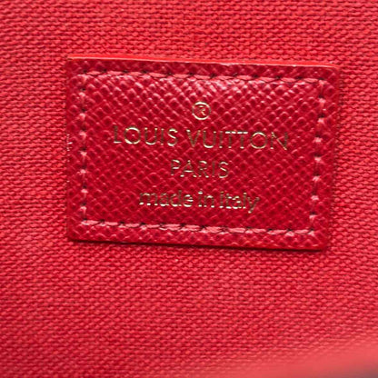 Pre-Owned Louis Vuitton Damier Eben Canvas Designer Handbag