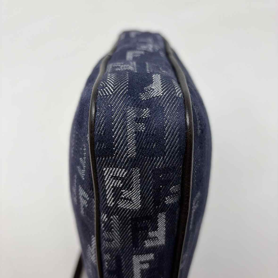 Pre-Owned Fendi Denim Canvas Designer Handbag