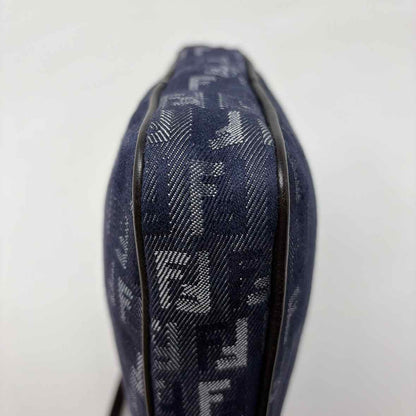 Pre-Owned Fendi Denim Canvas Designer Handbag