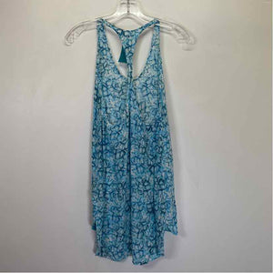 Pre-Owned Size S Mikoh Blue Floral Top