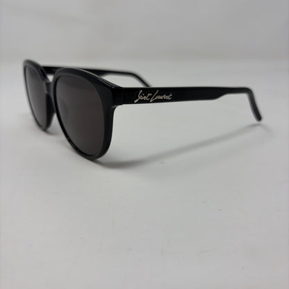 Pre-Owned Saint Laurent Black Plastic Designer Sunglasses