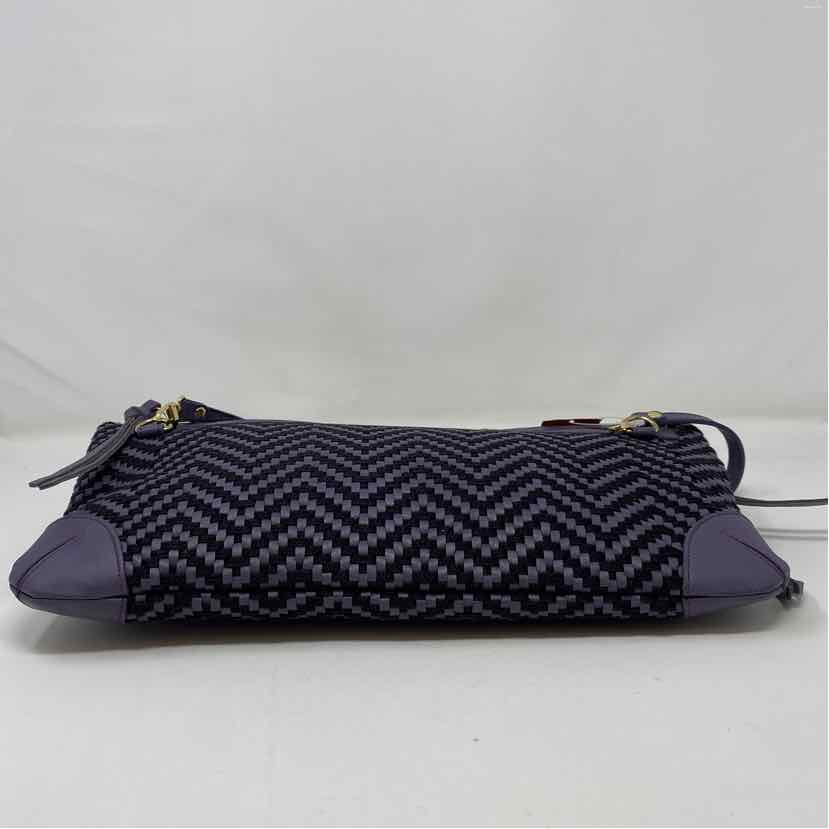 Pre-Owned Pietro Alessandro Purple/Black Woven Handbag