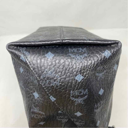 Pre-Owned MCM Black Leather Designer Handbag