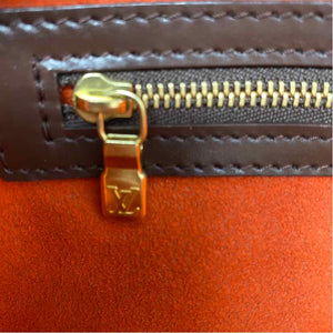 Pre-Owned Louis Vuitton Damier Eben Canvas Designer Handbag