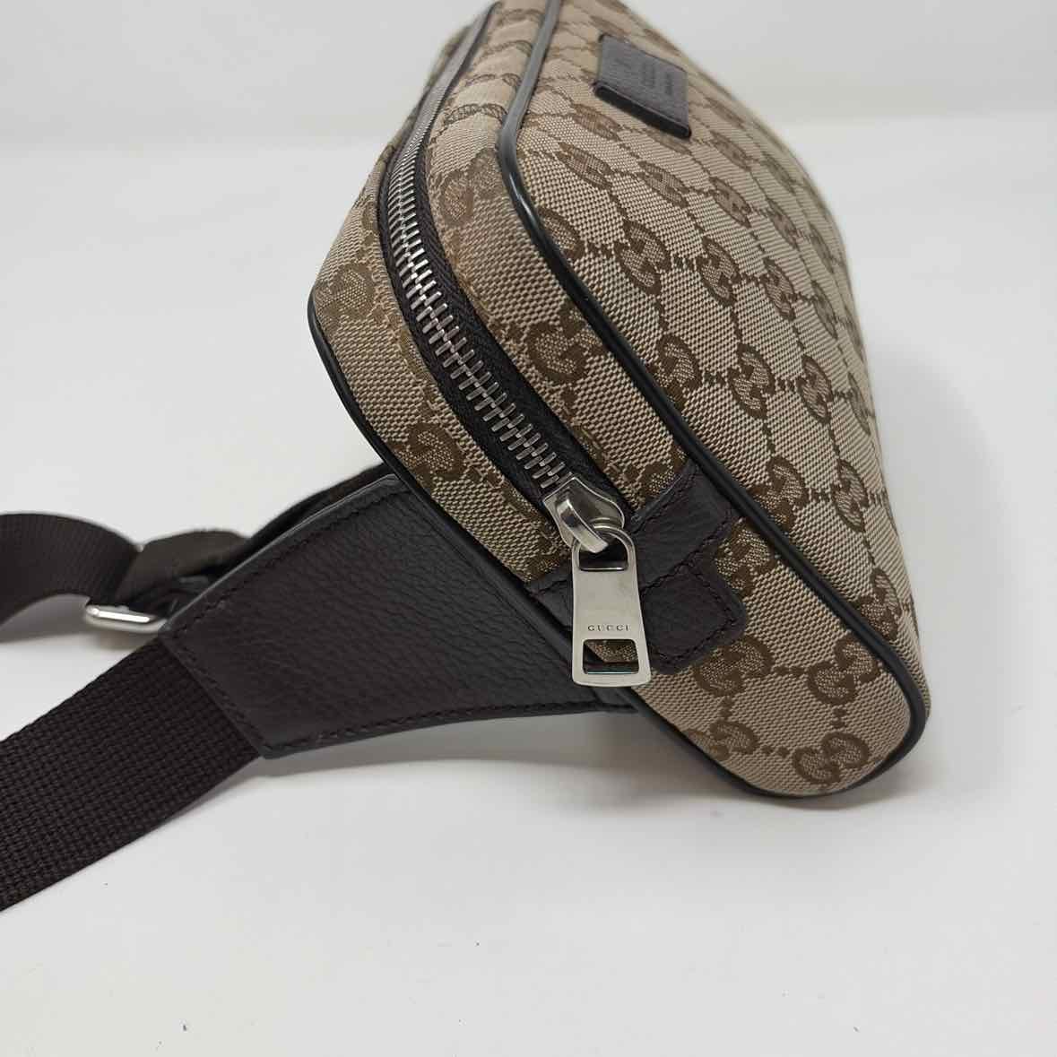 Pre-Owned Gucci Monogram Canvas Designer Handbag
