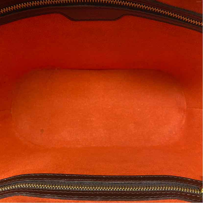 Pre-Owned Louis Vuitton Damier Eben Canvas Designer Handbag