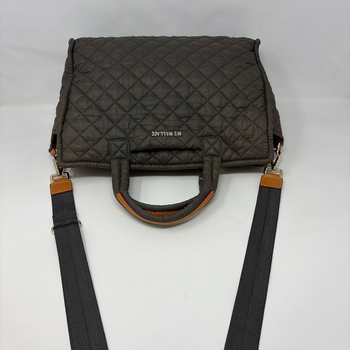 Pre-Owned MZ Wallace Grey Nylon Handbag