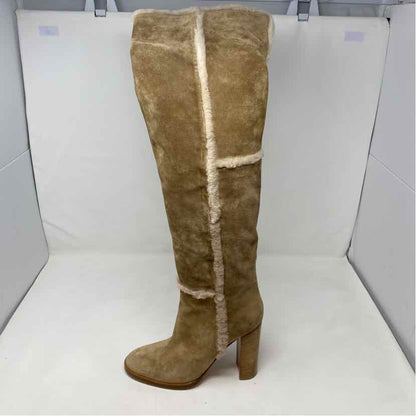Pre-Owned Shoe Size 9.5 Giavvanto Rossi Taupe Boots