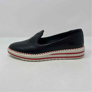 Pre-Owned Guiseppe Zanotti Black Leather Shoe Size 8.5 Designer Shoes