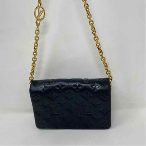 Pre-Owned Louis Vuitton Black Leather Designer Handbag