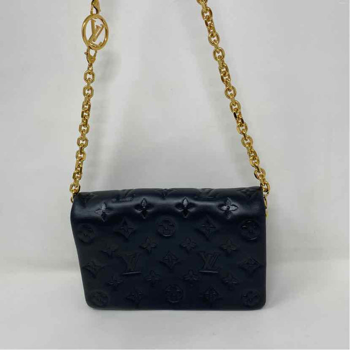 Pre-Owned Louis Vuitton Black Leather Designer Handbag