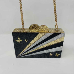 Pre-Owned Elizabeth Sutton Gold Plastic Handbag