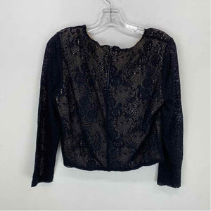 Pre-Owned Size L Alice & Olivia Black Top