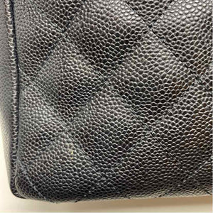 Pre-Owned Chanel Black Leather Designer Handbag
