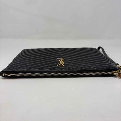 Pre-Owned Saint Laurent Black Leather Designer Handbag