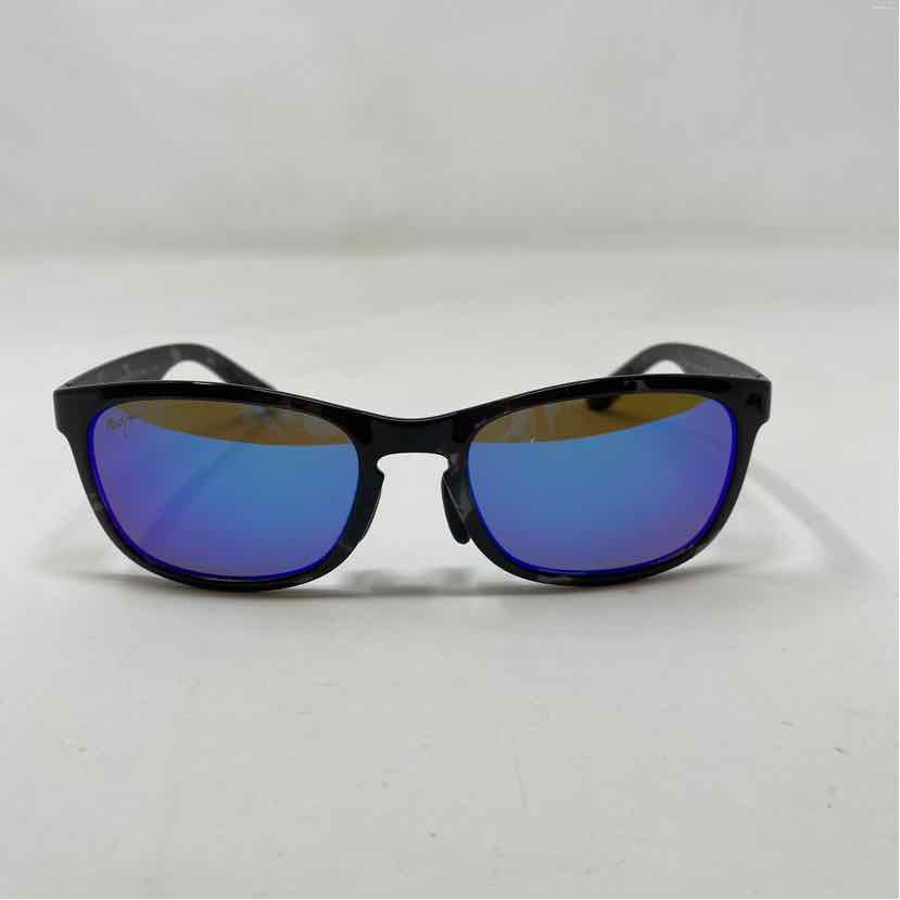 Pre-Owned Maui Jim Black Plastic Sunglasses