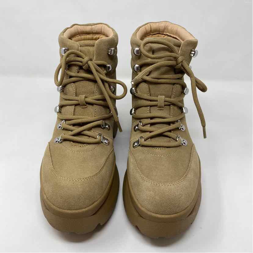 Pre-Owned Shoe Size 9.5 Steve Madden Tan Booties