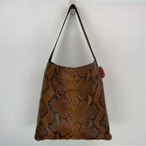 Pre-Owned Gerard Darek Brown Snake Handbag