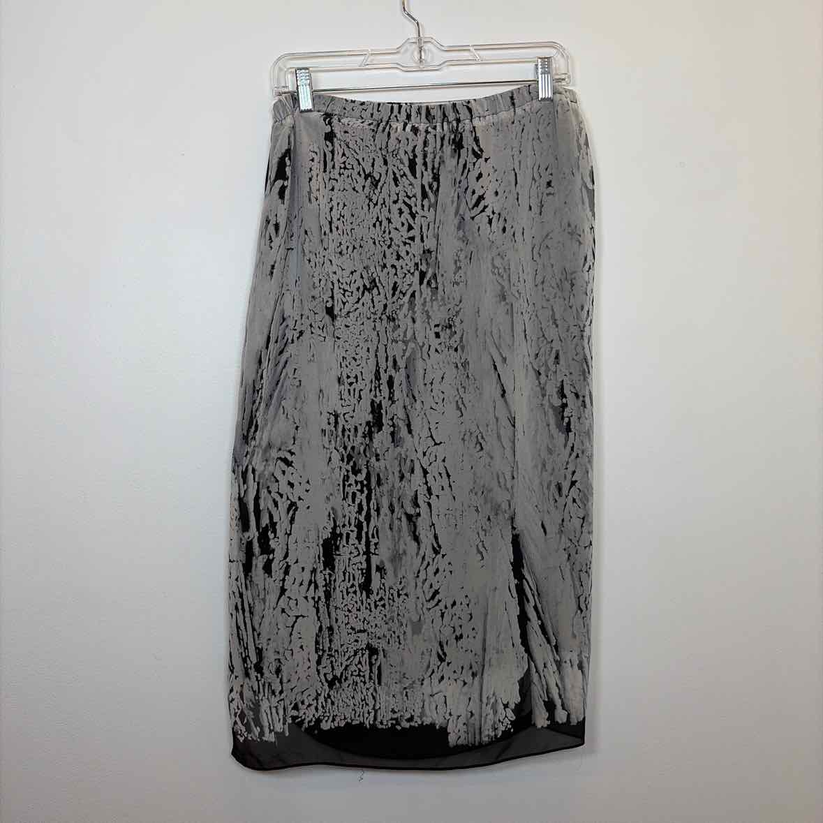 Pre-Owned Size S Pure DKNY Grey Skirt