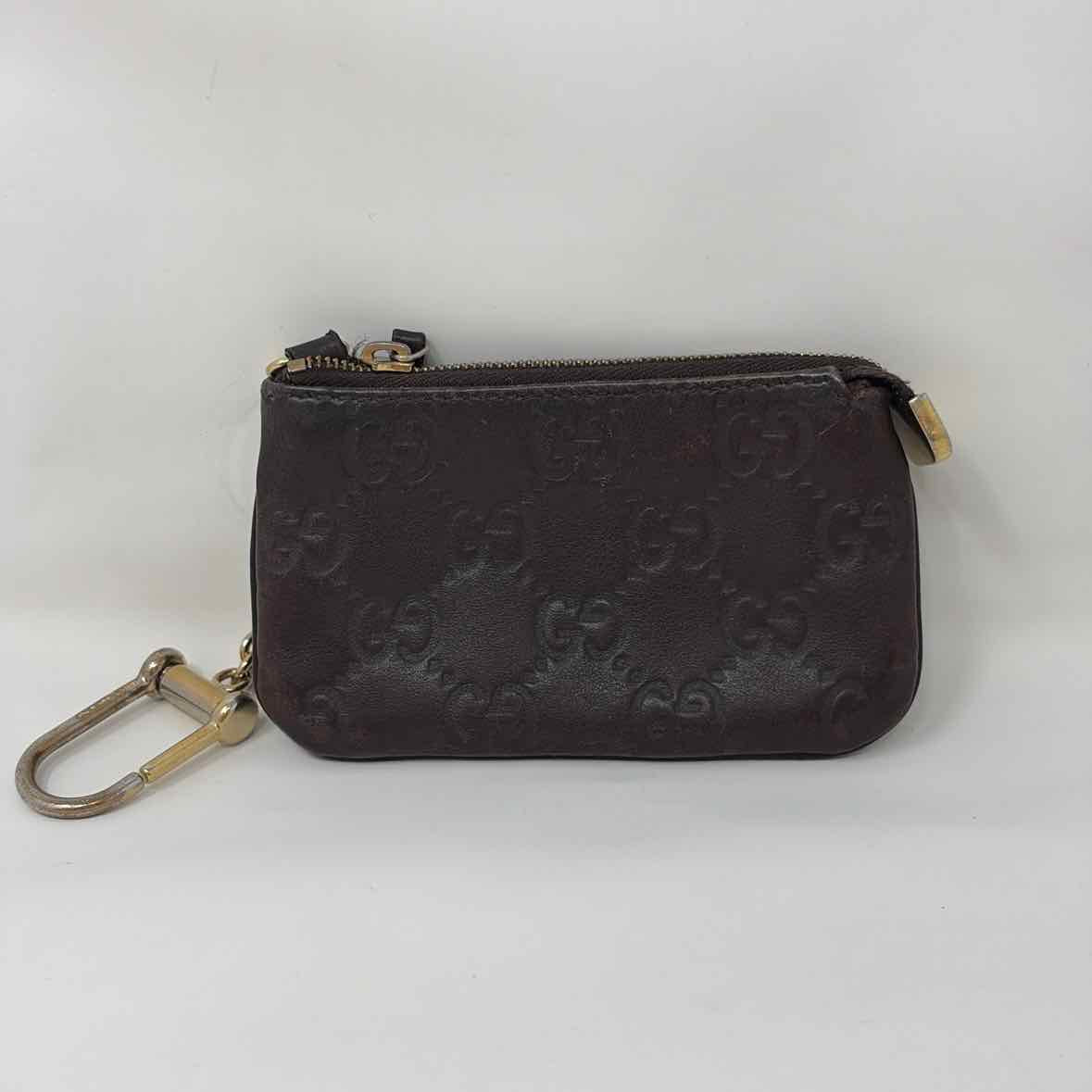 Pre-Owned Gucci Brown Leather Designer Handbag